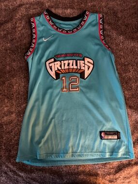 Vancouver Grizzlies Kids Ja Morant Basketball Jersey